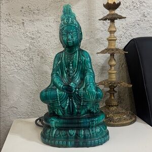 Blessed Emerald Buddha Statue